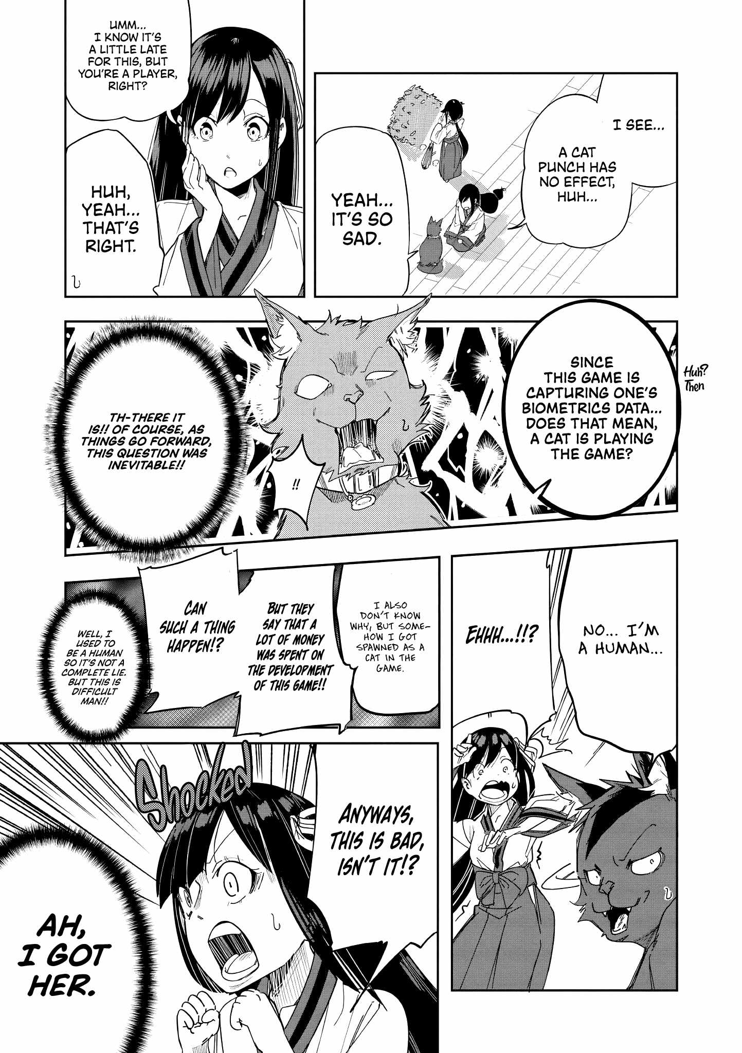 I Got Reincarnated as a Cat, but Since I'm Bored, I Play VRMMOs With Gamer Girls Chapter 3 25